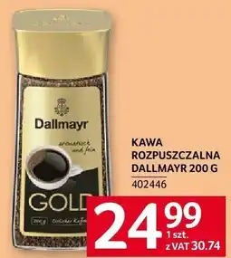 Selgros Kawa rozpuszczalna dallmayr 200g oferta