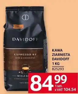 Selgros Kawa ziarnista davidoff espresso 57 1kg oferta