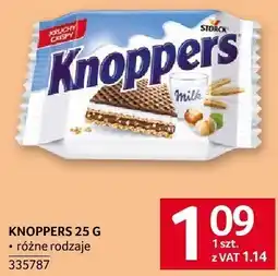 Selgros Baton Knoppers 25g Storck oferta