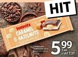 Selgros Czekolada terravita caramel & hazelnuts 235g oferta