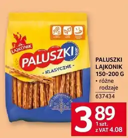 Selgros Paluszki lajkonik 150-200g oferta