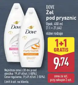 ALDI Dove żel pod prysznic oferta