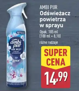 ALDI Ambi pur odświeżacz powietrza w sprayu oferta