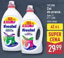 ALDI Fresini żel do prania oferta