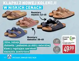 ALDI Up2fashion klapki oferta