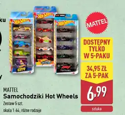 ALDI Mattel samochodziki hot wheels oferta