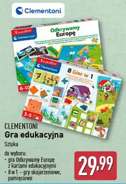 ALDI Clementoni gra edukacyjna oferta