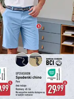 ALDI Up2fashion spodenki chino oferta
