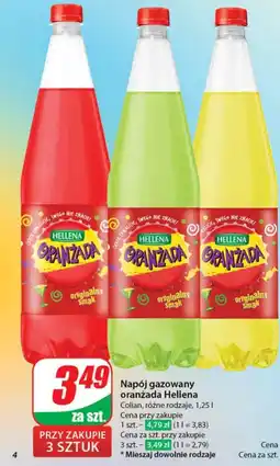 Dino Napój gazowany oranżada Hellena oferta