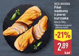 ALDI Wędliniarnia filet wędzony z piersi kurczaka oferta