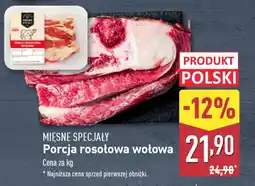 ALDI Mięsne specjały porcja rosołowa wołowa oferta