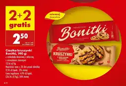 Biedronka Ciastka kruszynki z czekoladą Bonitki oferta