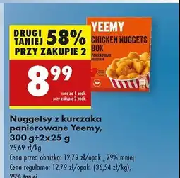 Biedronka Nuggetsy w panierce Yeemy oferta