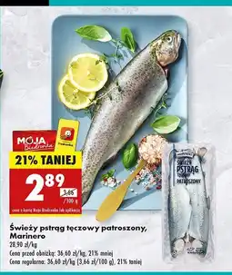 Biedronka Pstrąg tęczowy patroszony Marinero oferta