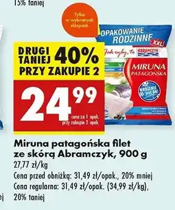 Biedronka Miruna patagońska Abramczyk oferta