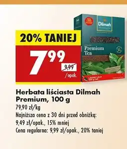 Biedronka Herbata Dilmah premium tea oferta