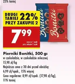 Biedronka Pierniki w czekoladzie Bonitki oferta
