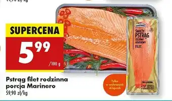 Biedronka Pstrąg tęczowo-łososiowy filet Marinero oferta