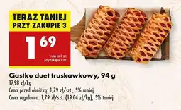 Biedronka Ciastko duet truskawkowy oferta