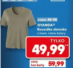 Kaufland OYANDA Koszulka damska oferta