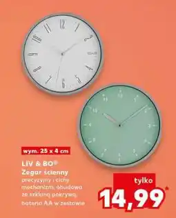 Kaufland LIV & BO Zegar ścienny oferta