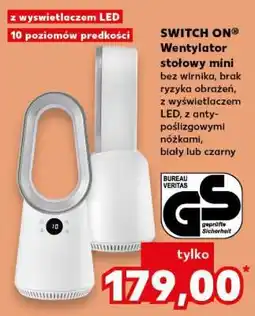 Kaufland SWITCH ON Wentylator stołowy mini oferta