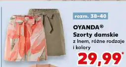 Kaufland OYANDA Szorty damskie oferta