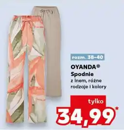 Kaufland OYANDA Spodnie oferta