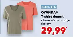 Kaufland OYANDA T-shirt damski oferta