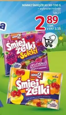Selgros NIMM2 ŚMIEJŻELKI 90-130 G oferta