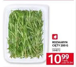 Selgros Rozmaryn cięty 200 g oferta