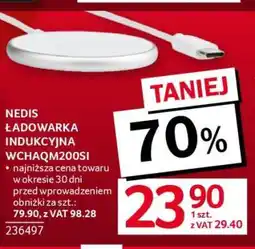 Selgros NEDIS ŁADOWARKA INDUKCYJNA WCHAQM200SI oferta