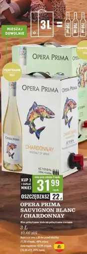 Biedronka OPERA PRIMA SAUVIGNON BLANC / CHARDONNAY oferta