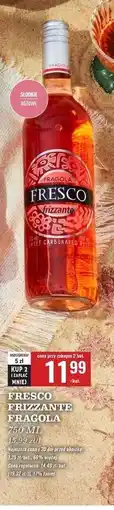 Biedronka FRESCO FRIZZANTE FRAGOLA oferta