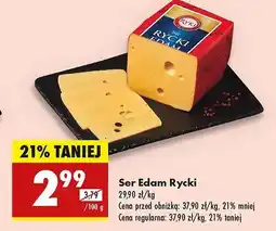 Biedronka Ser rycki edam Ryki oferta