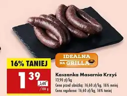 Biedronka Kaszanka swojska Masarnia krzyś oferta