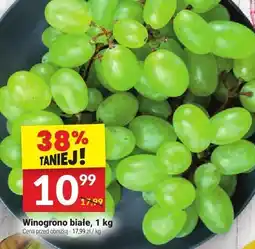 Twój Market Winogrono białe, 1 kg Twój Market oferta