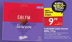 Twój Market Czekoladki Całym Sercem Milka, 110 g oferta