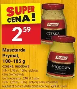 Twój Market Musztarda Prymat 180-185g oferta