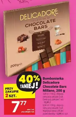 Twój Market Bombonierka Delicadore Chocolate Bars Millano, 200 g oferta