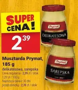 Twój Market Musztarda Prymat 185g oferta