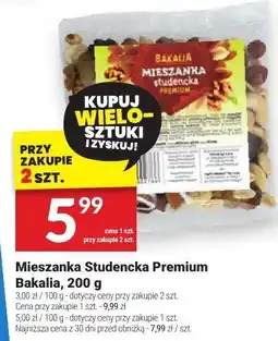 Twój Market Mieszanka studencka Premium Bakalia 200 g oferta