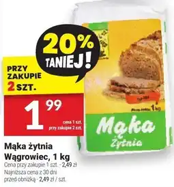 Twój Market Mąka żytnia Wągrowiec 1 kg oferta