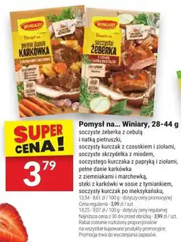 Twój Market Pomysł na... Winiary soczyste żeberka z cebulą i natką pietruszki 28-44g oferta