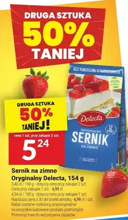 Twój Market Sernik na zimno Oryginalny Delecta 154 g oferta