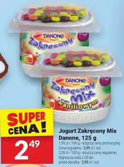 Twój Market Jogurt Zakręcony Mix Danone, 125 g oferta
