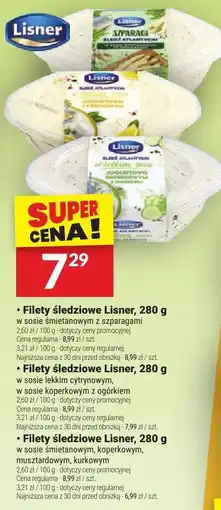 Twój Market Filety śledziowe Lisner, 280 g oferta