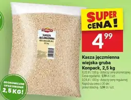 Twój Market Kasza jęczmienna wiejska gruba Konpack, 2,5 kg oferta