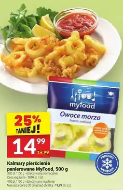 Twój Market Kalmary pierścienie panierowane MyFood, 500 g oferta