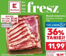 Kaufland Boczek wieprzowy Kaufland oferta